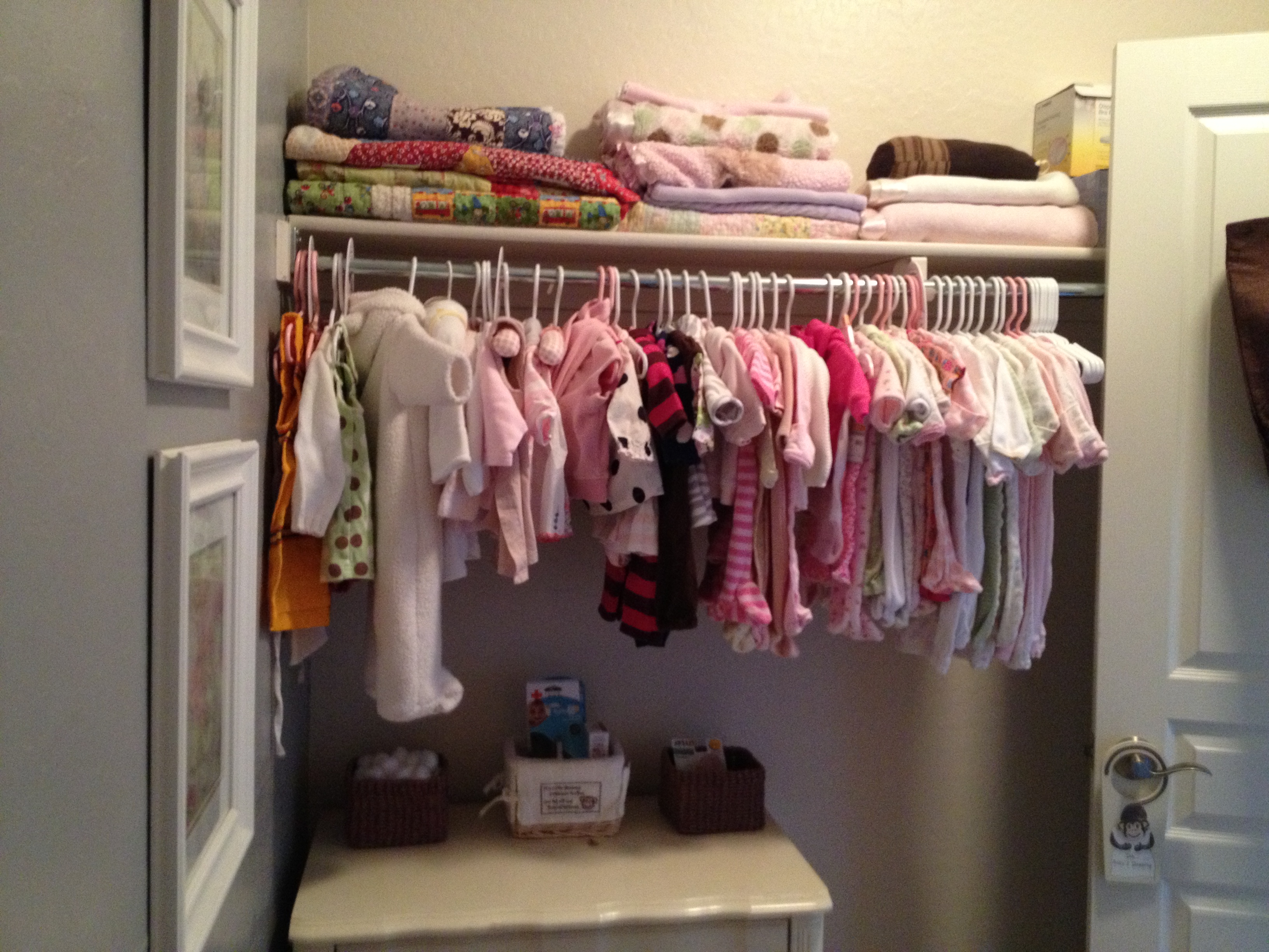 delta nursery closet organizer